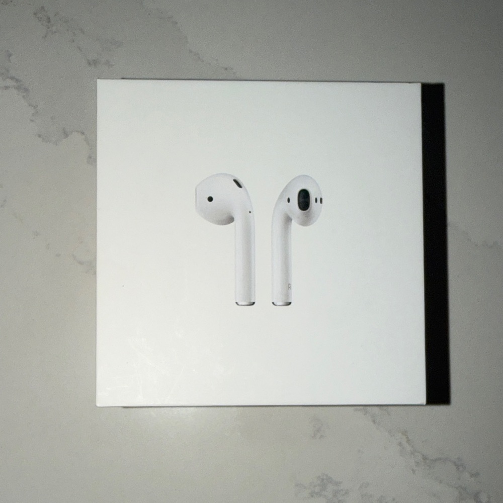 Apple AirPods in White Box